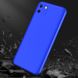 Пластиковая накладка GKK LikGus 360 градусов (opp) для Realme C11 (2020) Синий фото 2