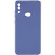 Силиконовый чехол Candy Full Camera для Samsung Galaxy A10s Голубой / Mist blue