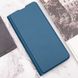 Кожаный чехол книжка GETMAN Elegant (PU) для Oppo A17k Синий фото 5