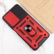 Ударопрочный чехол Camshield Serge Ring для Xiaomi Poco X4 Pro 5G Красный фото 6