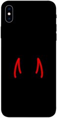 Чохол itsPrint Red horns для Apple iPhone XS Max (6.5")