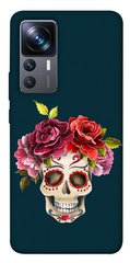 Чехол itsPrint Flower skull для Xiaomi 12T / 12T Pro