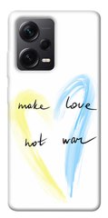 Чехол itsPrint Make love not war для Xiaomi Redmi Note 12 Pro+ 5G