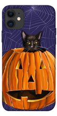 Чохол itsPrint Cat and pumpkin для Apple iPhone 11 (6.1")