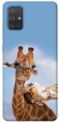 Чохол itsPrint Милі жирафи для Samsung Galaxy A71