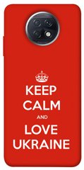Чехол itsPrint Keep calm and love Ukraine для Xiaomi Redmi Note 9 5G / Note 9T