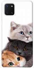 Чехол itsPrint Три кота для Samsung Galaxy Note 10 Lite (A81)