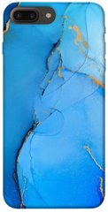 Чехол itsPrint Синий с золотом для Apple iPhone 7 plus / 8 plus (5.5")