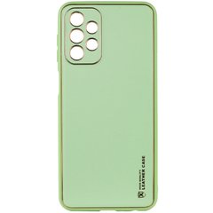 Шкіряний чохол Xshield для Samsung Galaxy A13 4G Зелений / Pistachio
