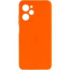 Силиконовый чехол Candy Full Camera для Xiaomi Poco X5 Pro 5G Оранжевый / Light Orange