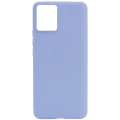Силиконовый чехол Candy для Realme C30 Голубой / Lilac Blue