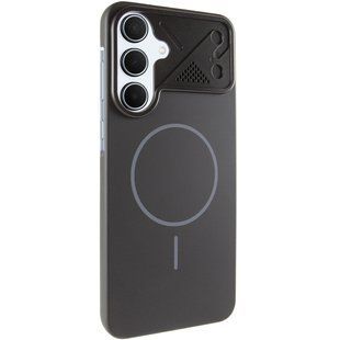 Уценка Чехол PC Synq with Magnetic Fit для Samsung Galaxy S25 FE Поврежденная упаковка / Black