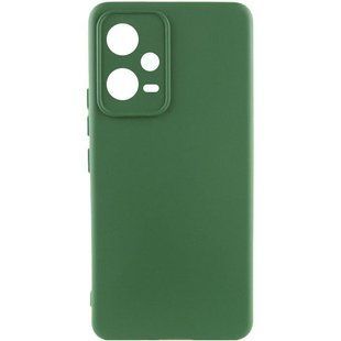 Чехол Silicone Cover Ummi Lakshmi Full Camera (AA) для Xiaomi Poco X5 5G / Note 12 5G Зеленый / Dark green