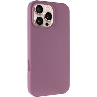 Чехол Silicone Case Full Protective (AA) NO LOGO для Apple iPhone 16 Pro (6.3") Лиловый / Lilac Pride