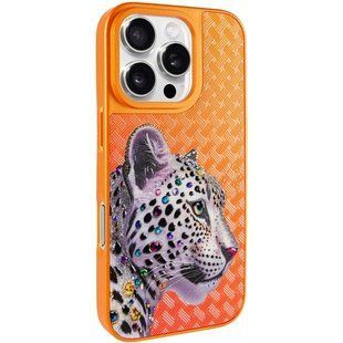 Чохол TPU+PC Crystal Hunt with Magnetic Fit для Apple iPhone 16 Pro (6.3") Orange