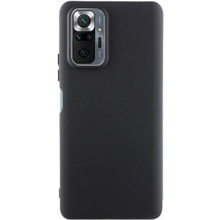 Чехол Silicone Cover Ummi Lakshmi (AA) для Xiaomi Redmi Note 10 Pro / 10 Pro Max Черный / Black