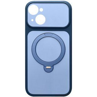 Чехол Ummi Full Camera with MagSafe HQ Ring для Apple iPhone 14 (6.1") Navy Blue