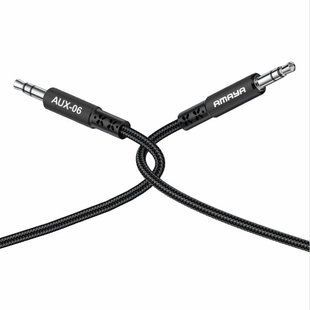 Аудио кабель Aux Amaya AUX-06 (2m) Black