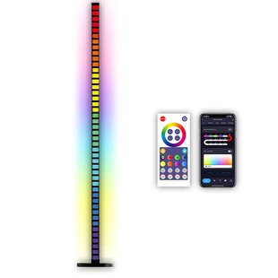 Напольная угловая LED лампа RGB Magic 2 Bluetooth USB with app Black