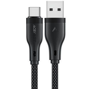 Дата кабель Acefast C8-04 USB to Type-C 3A (1.2m) Black