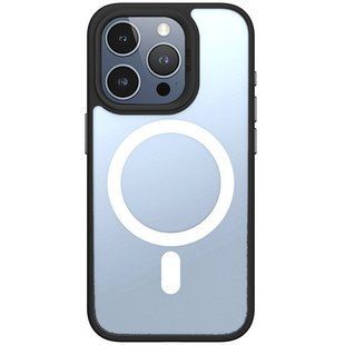 TPU+PC чехол Blueo Skin Friendly Frosted with Magnetic Fit для Apple iPhone 14 Pro Max (6.7") Черный / Black
