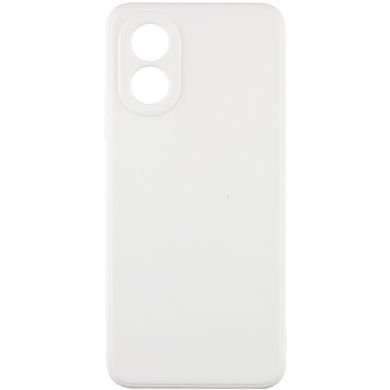 Силіконовий чохол Candy Full Camera для Oppo A58 4G Білий / White