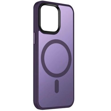 Чехол Ummi Colorful with Magnetic Fit для Apple iPhone 13 / 14 (6.1") Темно-фиолетовый / Dark Purple