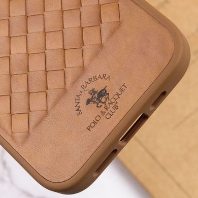 Кожаный чехол Polo Santa Barbara для Apple iPhone 15 (6.1") Brown