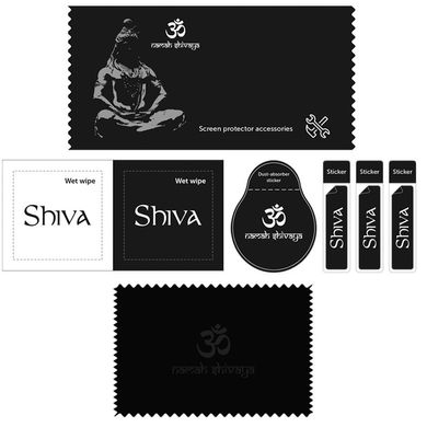 Захисне скло Shiva (Full Cover) для Apple iPhone 14 Pro Max (6.7") Чорний