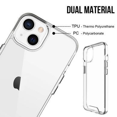 Чехол TPU Space Case transparent для Apple iPhone 13 mini (5.4") Прозрачный