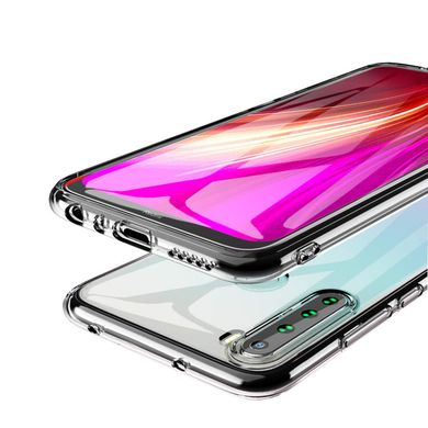 TPU чехол Epic Transparent 2,00 mm для Xiaomi Redmi Note 8 / Note 8 2021 Бесцветный (прозрачный)