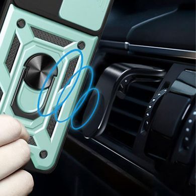 Чохол Ummi Camshield Serge Ring для Xiaomi Poco X7 Pro Зелений / Green