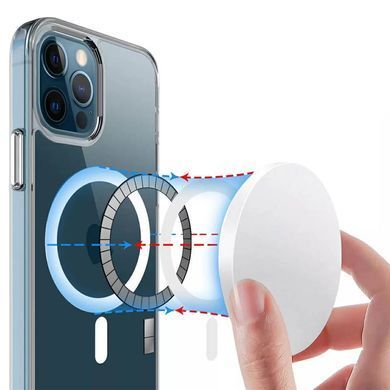 Чехол TPU Space Case with Magnetic Fit для Apple iPhone 11 Pro (5.8") Прозрачный