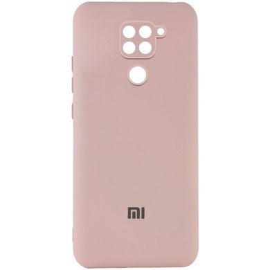Уценка Чехол Silicone Cover My Color Full Camera (A) для Xiaomi Redmi Note 9 / Redmi 10X Эстетический дефект / Розовый / Pink Sand