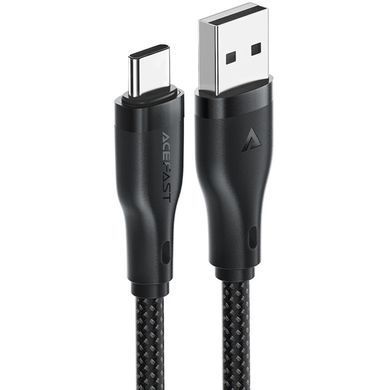 Дата кабель Acefast C8-04 USB to Type-C 3A (1.2m) Black