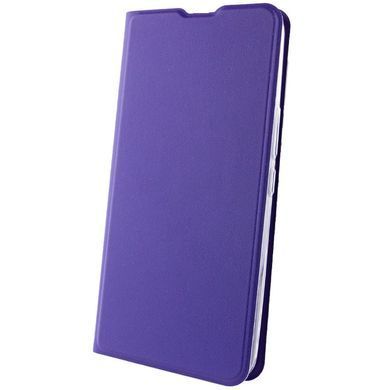 Кожаный чехол-книжка GETMAN Elegant (PU) для Oppo A17k Фиолетовый