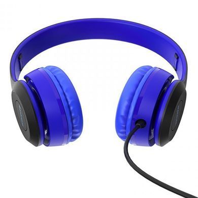 Накладные наушники Borofone BO5 (3.5mm/1.2m) Синий