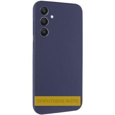 Чохол Silicone Cover Lakshmi Full Camera (AAA) для Samsung Galaxy A12 Темно-синій / Midnight blue