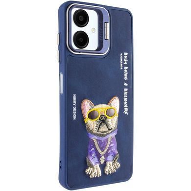 TPU+PC чехол Friends для Samsung Galaxy A06 Blue Dog