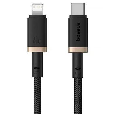 Дата кабель Baseus Dura Series Fast Charging Type-C to Lightning 20W (1m) (CB000123) Gold / Black