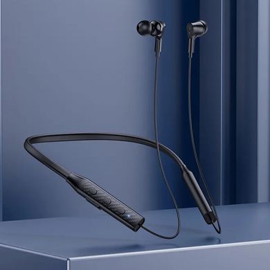 Bluetooth наушники Borofone BE59 Rhythm neckband Black