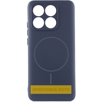 Чохол Silicone Cover Lakshmi Full Camera (AA) with Magnetic Fit для Motorola Moto G86 5G Темно-синій / Midnight blue