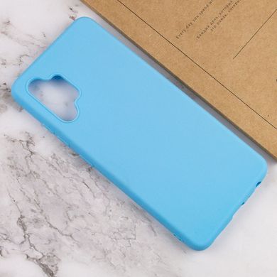 Силіконовий чохол Candy для Samsung Galaxy A32 4G Блакитний