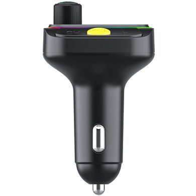 АЗУ FM модулятор WIWU QC031 MP3 Car PD20W+QC3.0 (2USB-A/1C) Black