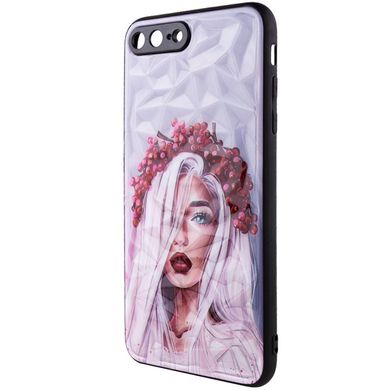 TPU+PC чохол Prisma Ladies для Apple iPhone 7 plus / 8 plus (5.5") Ukrainian Girl