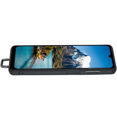 Кожаный чехол Wallet case and straps для Samsung Galaxy S24 Коричневый / Brown