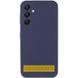 Чохол Silicone Cover Lakshmi Full Camera (AAA) для Samsung Galaxy A12 Темно-синій / Midnight blue фото 2