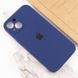 Чехол Silicone Case Full Camera Protective (AA) для Apple iPhone 15 Plus (6.7") Синий / Deep navy фото 4