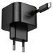СЗУ Hoco C153A Changer With Retractable Cable Type-C PD20W Black фото 5