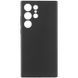 Чохол TPU GETMAN Liquid Silk Full Camera для Samsung Galaxy S26 Ultra Чорний / Black